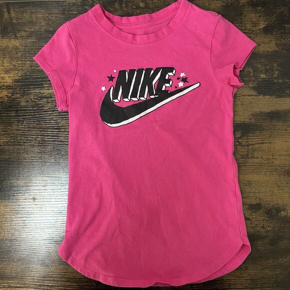 Nike Other - Nike Girls Youth Pink T-Shirt Size 6X Athletic Tee